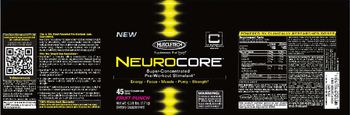 MuscleTech Concentrated Series Neuro Core Fruit Punch - 
