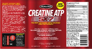 MuscleTech Creatine ATP SX-7 - supplement