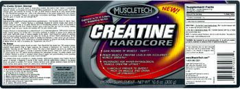 MuscleTech Creatine Hardcore - supplement