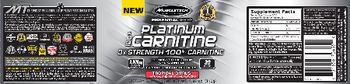 MuscleTech Essential Series 100% Platinum Carnitine Tropical Citrus - supplement