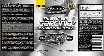 MuscleTech Essential Series Platinum Garcinia Plus - supplement