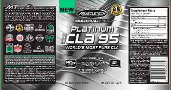 MuscleTech Essential Series Platinum Pure CLA 95 - supplement