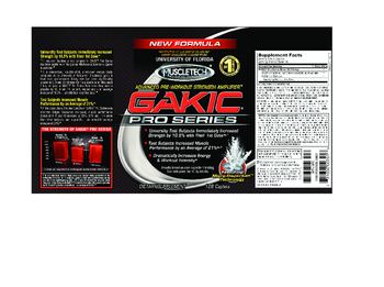 MuscleTech Gakic Pro Series - supplement