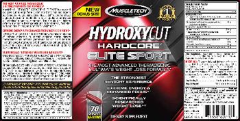 MuscleTech Hydroxycut Hardcore Elite Sport - supplement