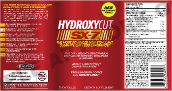 MuscleTech Hydroxycut SX-7 - supplement