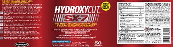 MuscleTech Hydroxycut SX-7 Blue Raspberry Blast - supplement