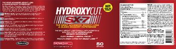 MuscleTech Hydroxycut SX-7 Fruit Punch Fusion - supplement