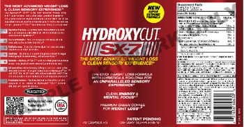 MuscleTech Hydroxycut SX-7 - supplement