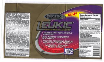 MuscleTech Leukic Advanced Anabolic Activator - supplement