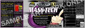 MuscleTech Mass-Tech Strawberry Milkshake - supplement