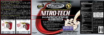 MuscleTech Nitro-Tech Hardcore Pro Series Cookies & Cream - supplement