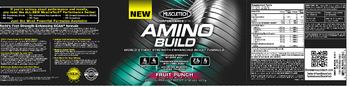 MuscleTech Performance Series Amino Build Fruit Punch - supplement