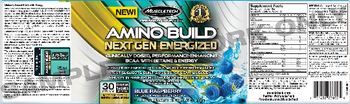 MuscleTech Performance Series Amino Build Next Gen Energized Blue Raspberry - supplement