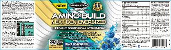 MuscleTech Performance Series Amino Build Next Gen Energized Blue Raspberry - supplement