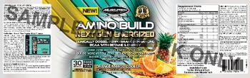 MuscleTech Performance Series Amino Build Next Gen Energized Orange Mango Cooler - supplement