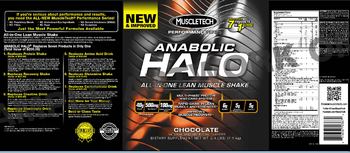 MuscleTech Performance Series Anabolic Halo Chocolate - supplement