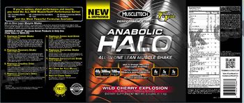 MuscleTech Performance Series Anabolic Halo Wwild Cherry Explosion - supplement