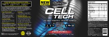 MuscleTech Performance Series Cell Tech Fruit Punch - supplement