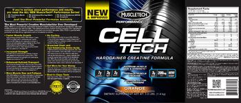 MuscleTech Performance Series Cell Tech Orange - supplement