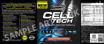 MuscleTech Performance Series Cell Tech Watermelon - supplement
