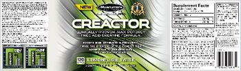 MuscleTech Performance Series Creactor Lemon-Lime Twist - supplement