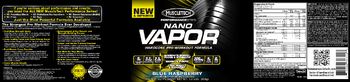 MuscleTech Performance Series Nano Vapor Blue Raspberry - supplement