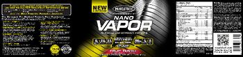 MuscleTech Performance Series Nano Vapor Fruit Punch - supplement