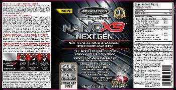 MuscleTech Performance Series naNOX9 Next Gen - supplement
