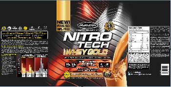 MuscleTech Performance Series NITRO TECH 100% Whey Gold Chocolate Peanut Butter - supplement