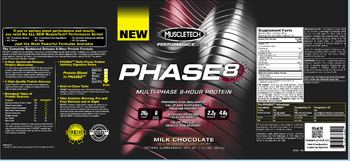 MuscleTech Performance Series Phase8 Milk Chocolate - supplement