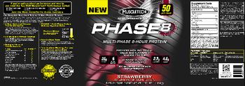 MuscleTech Performance Series Phase8 Strawberry - supplement