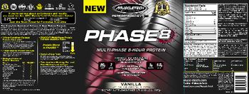 MuscleTech Performance Series Phase8 Vanilla - supplement