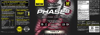 MuscleTech Performance Series Phase8 Vanilla - supplement