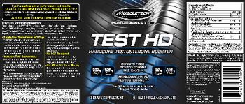 MuscleTech Performance Series Test HD - supplement