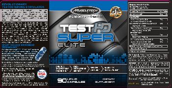 MuscleTech Performance Series TEST HD SUPER ELITE - supplement