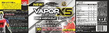 MuscleTech Performance Series VaporX5 Next Gen Candy Watermelon - supplement
