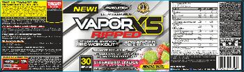 MuscleTech Performance Series VaporX5 Ripped Strawberry Limeade - supplement