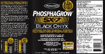 MuscleTech PhosphaGrow SX-7 - supplement