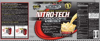 MuscleTech Pro Series Nitro-Tech Hardore Banana Cream - supplement