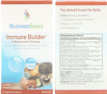 Mushroom Science Immune Builder - supplement