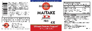 Mushroom Wisdom Maitake D fraction Pro 4X - supplement