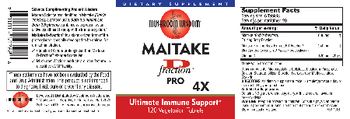 Mushroom Wisdom Maitake D Fraction Pro 4X - supplement