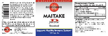 Mushroom Wisdom Maitake D Fraction Standard - supplement