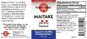 Mushroom Wisdom Maitake D Fraction Standard - supplement