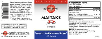 Mushroom Wisdom Maitake D Fraction - supplement