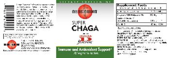 Mushroom Wisdom Super Chaga With Maitake D Fraction - supplement