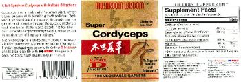 Mushroom Wisdom Super Cordyceps - supplement