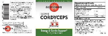 Mushroom Wisdom Super Cordyceps With Maitake D Fraction - supplement