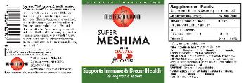 Mushroom Wisdom Super Meshima With Maitake D Fraction - supplement