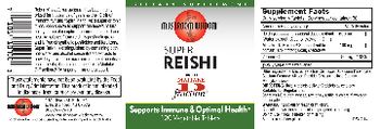 Mushroom Wisdom Super Reishi With Maitake D Fraction - supplement
